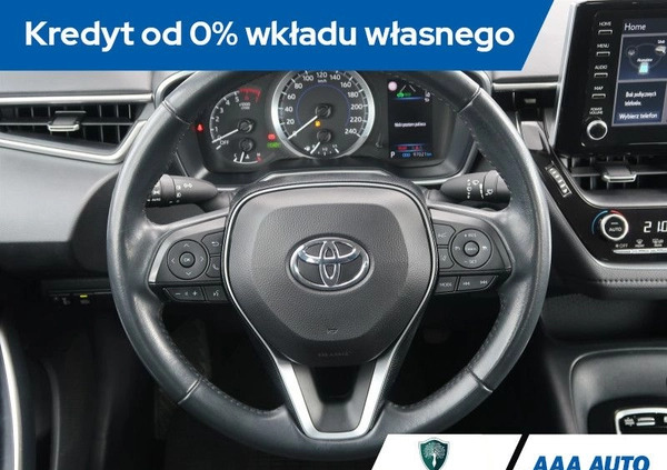 Toyota Corolla cena 82000 przebieg: 97020, rok produkcji 2021 z Brzozów małe 301